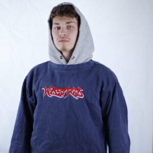 Wasted Paris Hoodie in Dunkelblau M