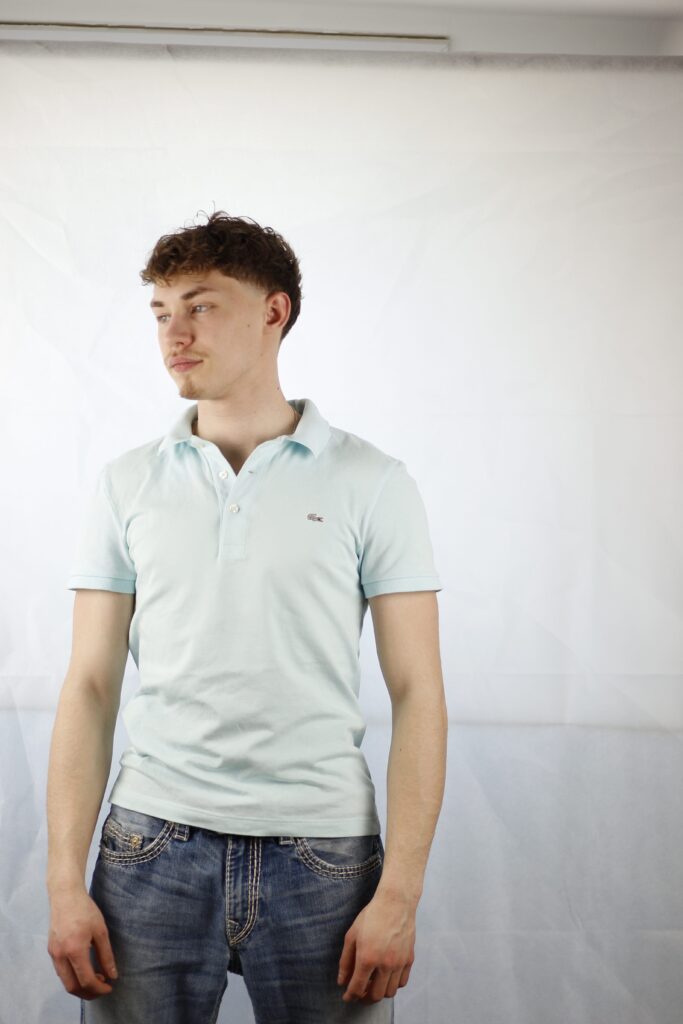 Lacoste Poloshirt in Hellblau S