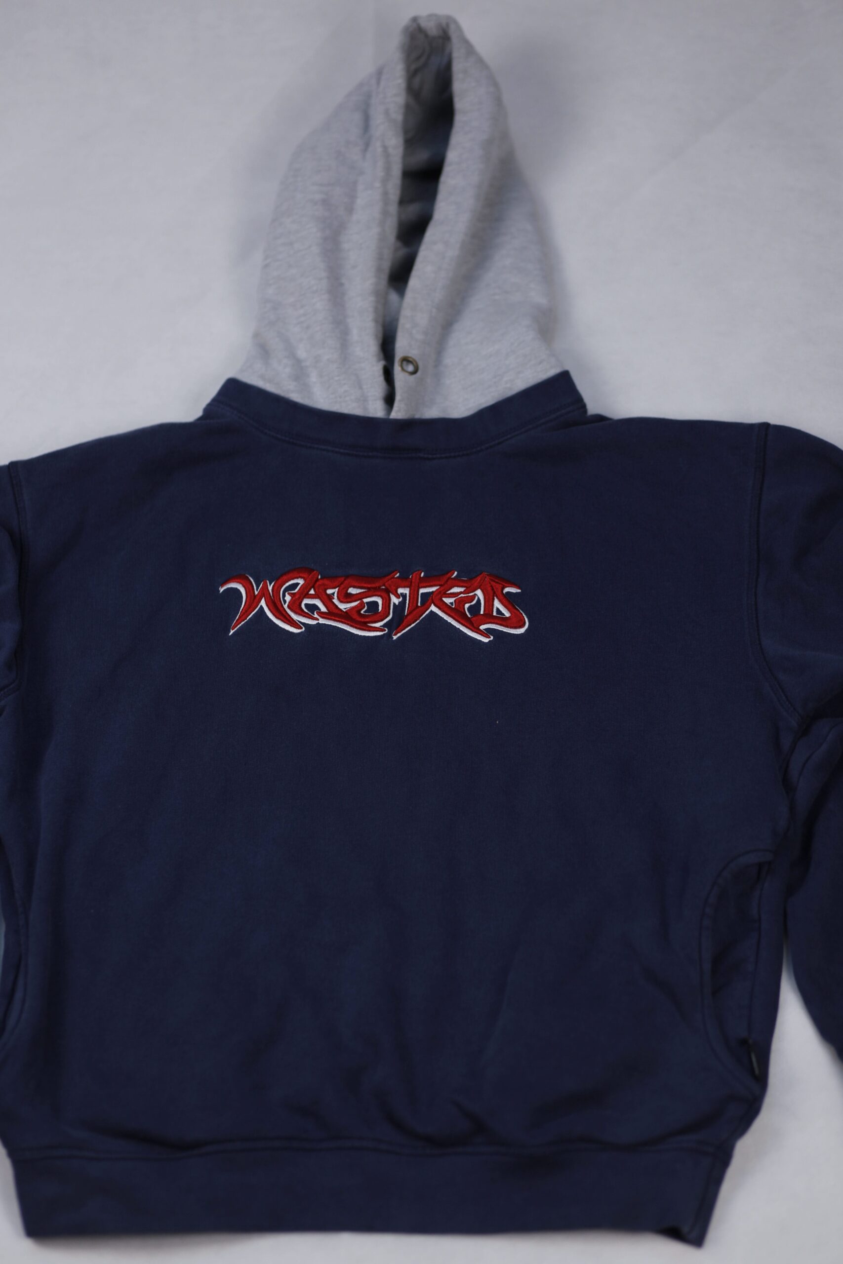Wasted Paris Hoodie in Dunkelblau M – Bild 2